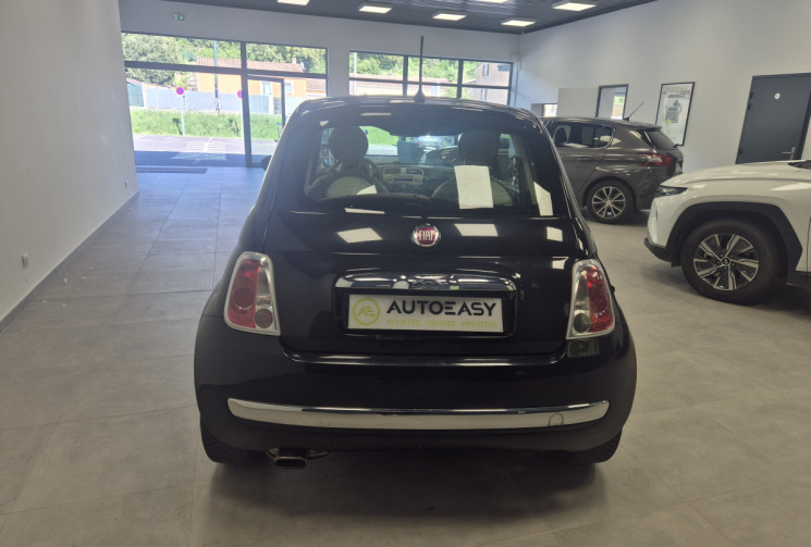 FIAT 500 1.2i 69 CV Lounge toit pano/bio-éthanol E85