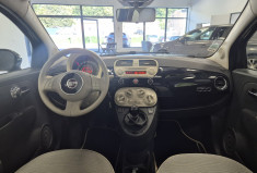 FIAT 500 1.2i 69 CV Lounge toit pano/bio-éthanol E85
