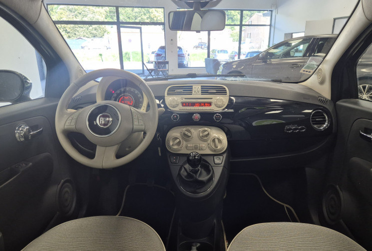 FIAT 500 1.2i 69 CV Lounge toit pano/bio-éthanol E85