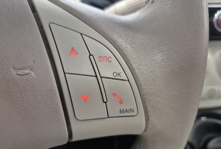 FIAT 500 1.2i 69 CV Lounge toit pano/bio-éthanol E85