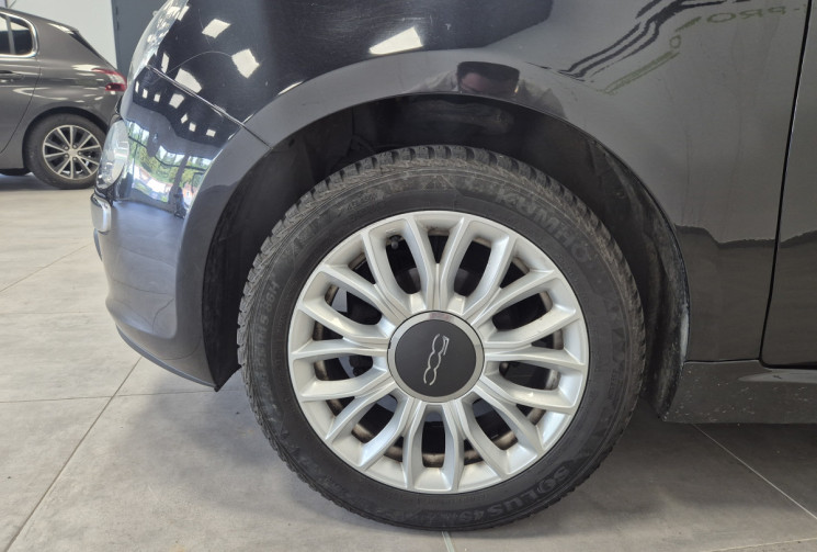 FIAT 500 1.2i 69 CV Lounge toit pano/bio-éthanol E85