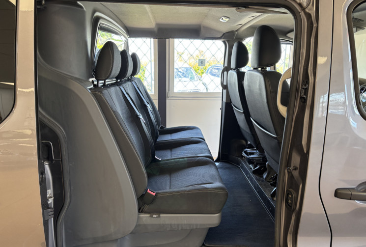 Renault Trafic 3 PHASE 2 L1H1 2.0 DCI  DOUBLE CABINE 120 ZEN / DOUBLE PORTES LATERALES