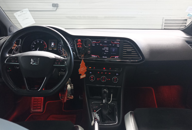 SEAT Leon Cupra III 2.0 TSI 265 ch DSG6 – Suivi d’entretien à jour – Garantie minimum 6 mois
