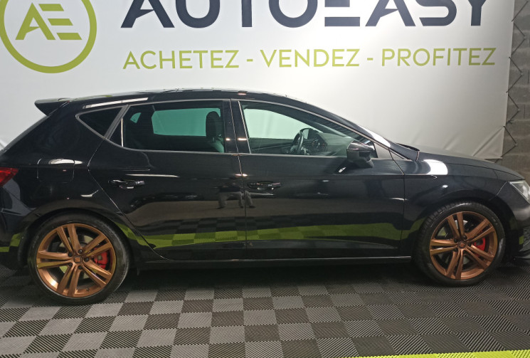 SEAT Leon Cupra III 2.0 TSI 265 ch DSG6 – Suivi d’entretien à jour – Garantie minimum 6 mois