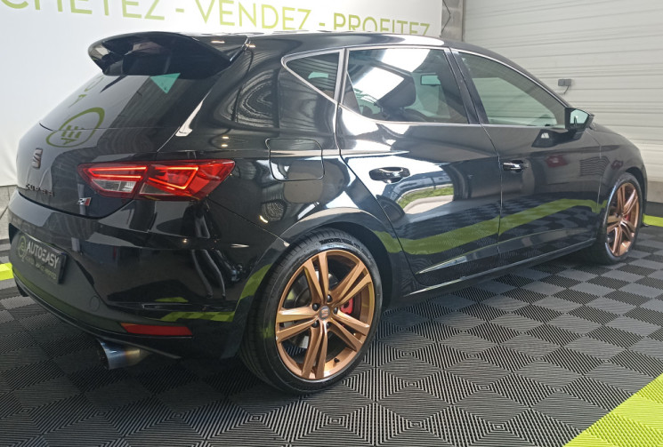 SEAT Leon Cupra III 2.0 TSI 265 ch DSG6 – Suivi d’entretien à jour – Garantie minimum 6 mois