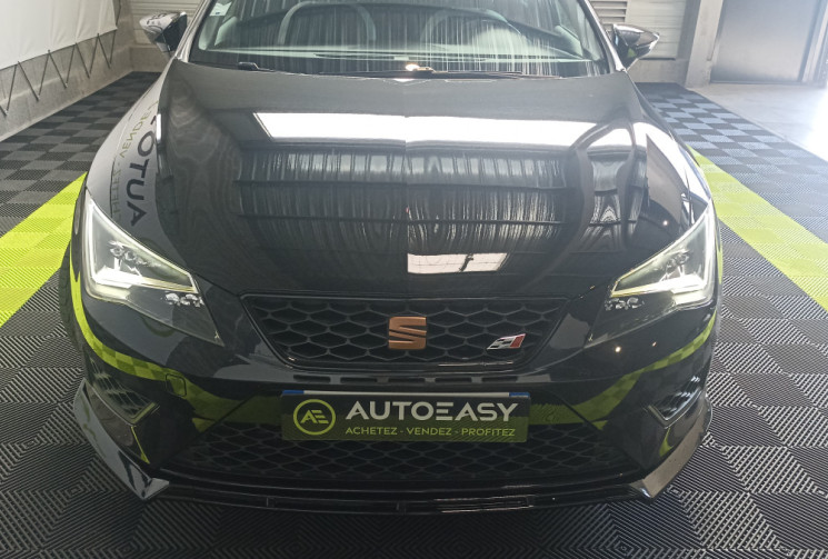 SEAT Leon Cupra III 2.0 TSI 265 ch DSG6 – Suivi d’entretien à jour – Garantie minimum 6 mois