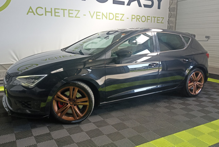 SEAT Leon Cupra III 2.0 TSI 265 ch DSG6 – Suivi d’entretien à jour – Garantie minimum 6 mois