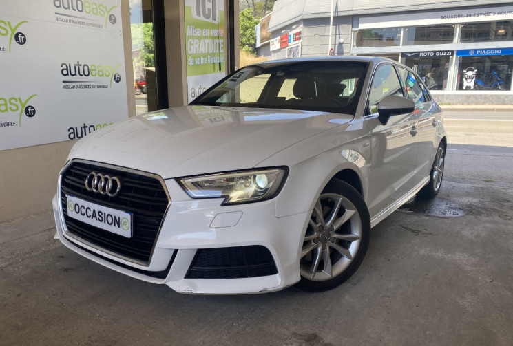 Audi A3 Sportback II 2.0 TFSI S LINE S-Tronic7 190 ch / Boîte auto