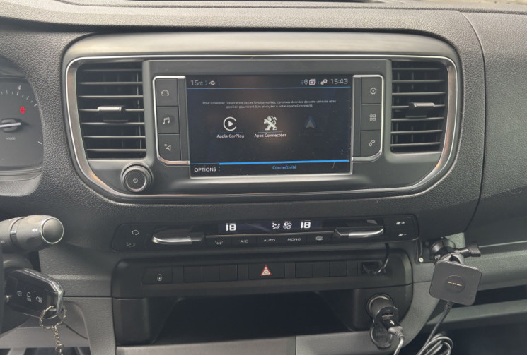 Peugeot Expert Standard 2.0 BlueHDi 150 Cabine Approfondie Fixe Asphalt - 6 places