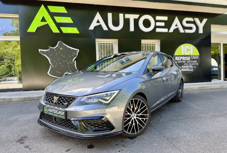 SEAT Leon Cupra 5F 2.0 TSI 300 ch DSG6 / Sans FAP / Camera / Carplay / Entretien à jour