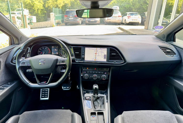 SEAT Leon Cupra 5F 2.0 TSI 300 ch DSG6 / Sans FAP / Camera / Carplay / Entretien à jour