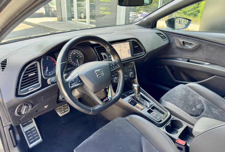 SEAT Leon Cupra 5F 2.0 TSI 300 ch DSG6 / Sans FAP / Camera / Carplay / Entretien à jour