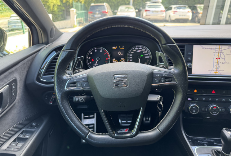SEAT Leon Cupra 5F 2.0 TSI 300 ch DSG6 / Sans FAP / Camera / Carplay / Entretien à jour