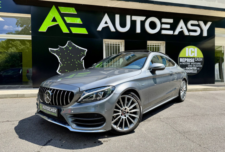 Mercedes CLASSE C COUPE 220d 170 ch 9G-Tronic Fascination Pack AMG / Toit ouvrant / Attelage 220 d 