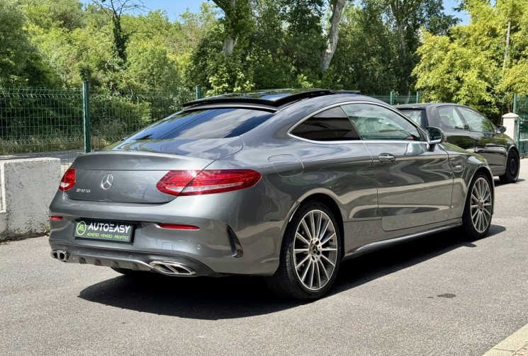 Mercedes CLASSE C COUPE 220d 170 ch 9G-Tronic Fascination Pack AMG / Toit ouvrant / Attelage 220 d 