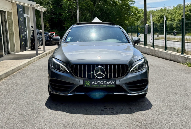 Mercedes CLASSE C COUPE 220d 170 ch 9G-Tronic Fascination Pack AMG / Toit ouvrant / Attelage 220 d 