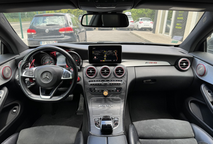 Mercedes CLASSE C COUPE 220d 170 ch 9G-Tronic Fascination Pack AMG / Toit ouvrant / Attelage 220 d 