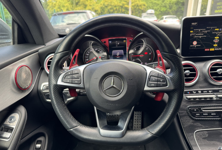 Mercedes CLASSE C COUPE 220d 170 ch 9G-Tronic Fascination Pack AMG / Toit ouvrant / Attelage 220 d 