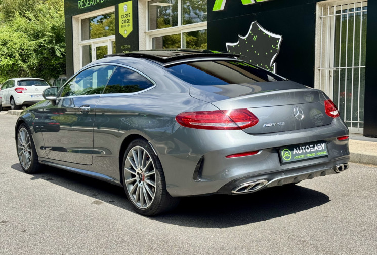 Mercedes CLASSE C COUPE 220d 170 ch 9G-Tronic Fascination Pack AMG / Toit ouvrant / Attelage 220 d 