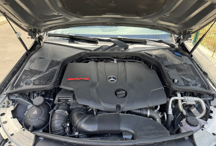Mercedes CLASSE C COUPE 220d 170 ch 9G-Tronic Fascination Pack AMG / Toit ouvrant / Attelage 220 d 
