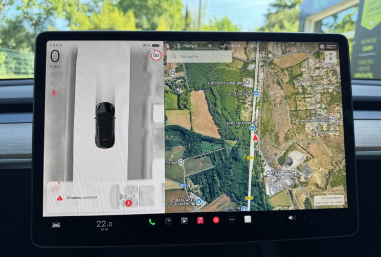 Tesla Model Y  Standard RWD 300 ch / 1ere main / Full Black / Garantie constructeur 09/2028