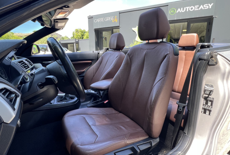 BMW Série 2 Cabriolet (F23) 218 i 136 Lounge / Véhicule Français / Entretien à Jour  