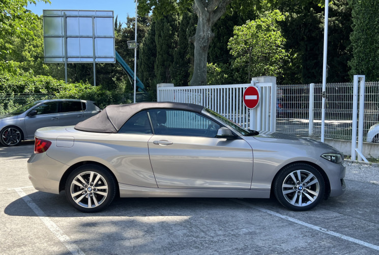 BMW Série 2 Cabriolet (F23) 218 i 136 Lounge / Véhicule Français / Entretien à Jour  