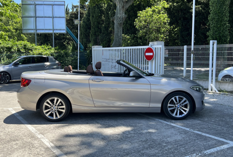 BMW Série 2 Cabriolet (F23) 218i 136 Lounge / Véhicule Français / Entretien à Jour  
