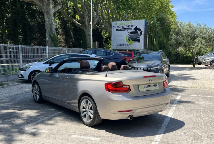 BMW Série 2 Cabriolet (F23) 218 i 136 Lounge / Véhicule Français / Entretien à Jour  