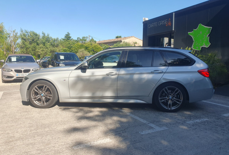 BMW Série 3 TOURING F31 LCi 318dA 150 M-SPORT * CUIR * TOIT OUVRANT * ATTELAGE * GPS Pro * Francaise