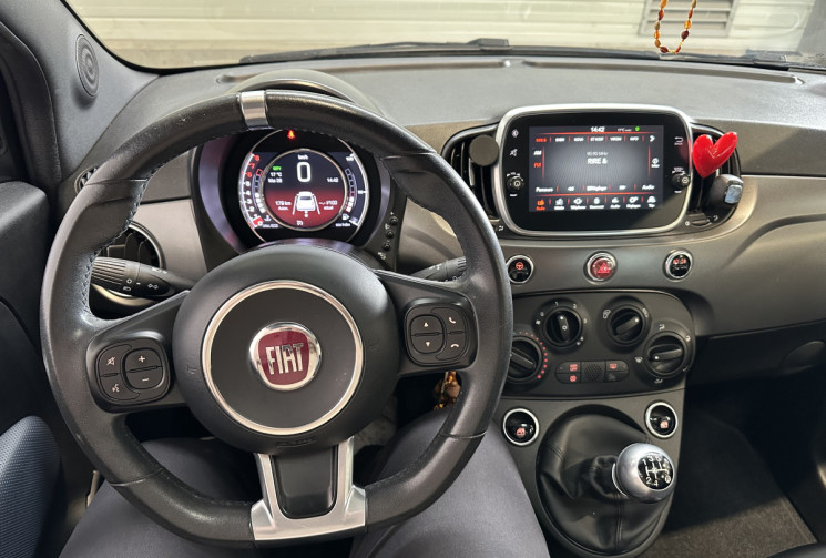 FIAT 500 Série 7 Rockstar 1.2 8v 69 ch – Garantie constructeur 10 ans