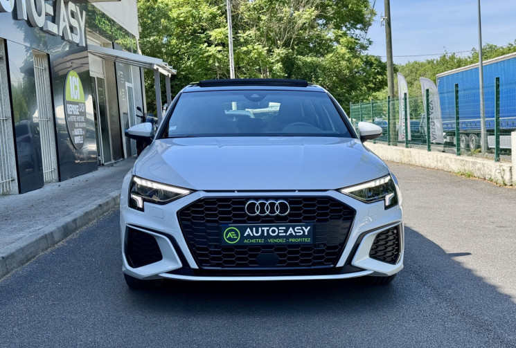 Audi A3 SPORTBACK S-Line 40 TFSIe 204 ch Plug in Hybrid S-Tronic6 / Toit ouvrant /  Garantie 08/2026