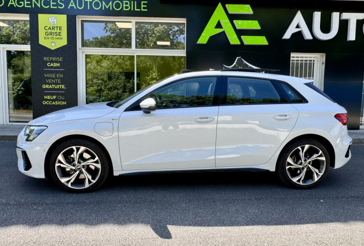 Audi A3 SPORTBACK S-Line 40 TFSIe 204 ch Plug in Hybrid S-Tronic6 / Toit ouvrant /  Garantie 08/2026