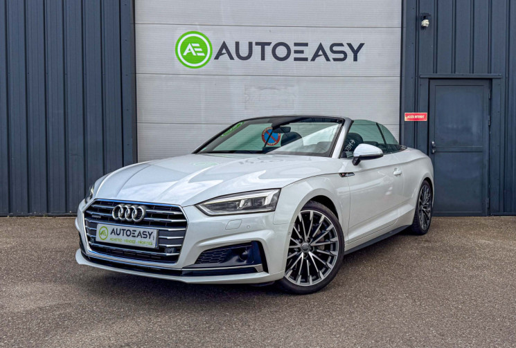 Audi A5 Cabriolet AUDI A5 Cabriolet 2.0 TFSi Quattro S-Tro7 252 S-line Aff Tete haute Carbone B&O
