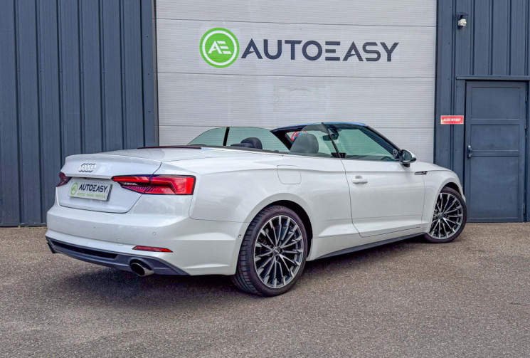 Audi A5 Cabriolet AUDI A5 Cabriolet 2.0 TFSi Quattro S-Tro7 252 S-line Aff Tete haute Carbone B&O