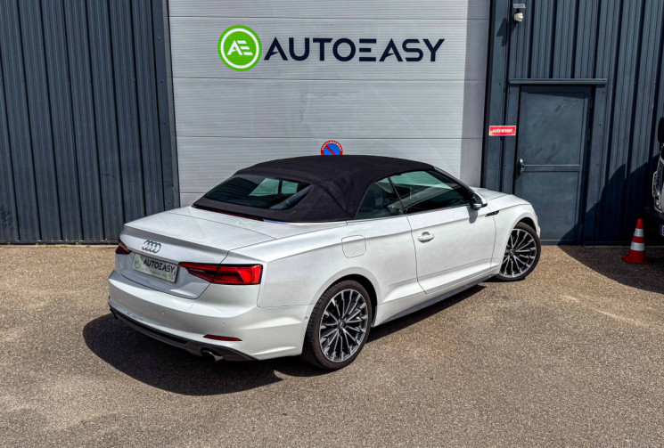 Audi A5 Cabriolet AUDI A5 Cabriolet 2.0 TFSi Quattro S-Tro7 252 S-line Aff Tete haute Carbone B&O