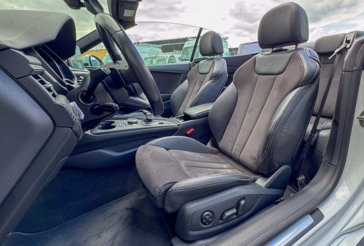 Audi A5 Cabriolet AUDI A5 Cabriolet 2.0 TFSi Quattro S-Tro7 252 S-line Aff Tete haute Carbone B&O