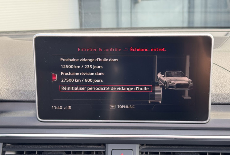 Audi A5 Cabriolet AUDI A5 Cabriolet 2.0 TFSi Quattro S-Tro7 252 S-line Aff Tete haute Carbone B&O