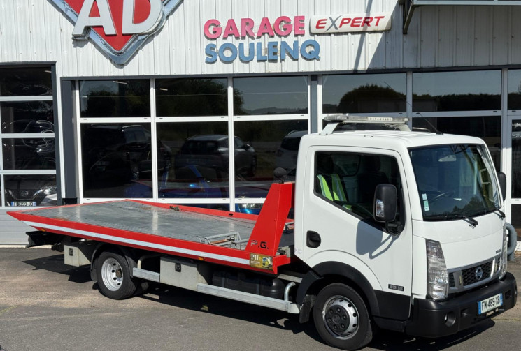 Nissan CABSTAR NT400 3.0 DEPANNEUSE PLATEAU COULISSANT CARTE BLANCHE