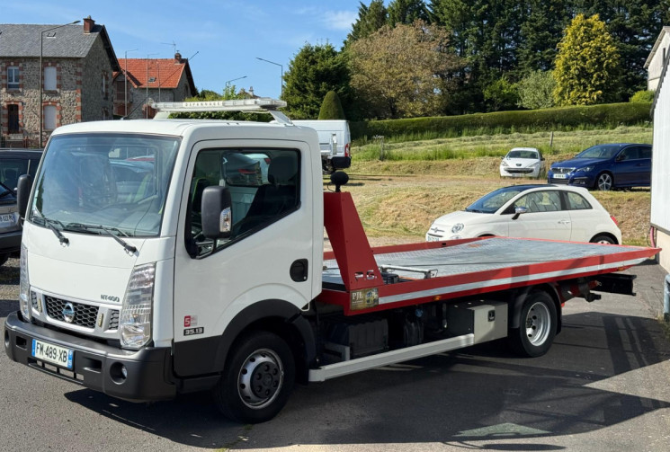 Nissan CABSTAR NT400 3.0 DEPANNEUSE PLATEAU COULISSANT CARTE BLANCHE