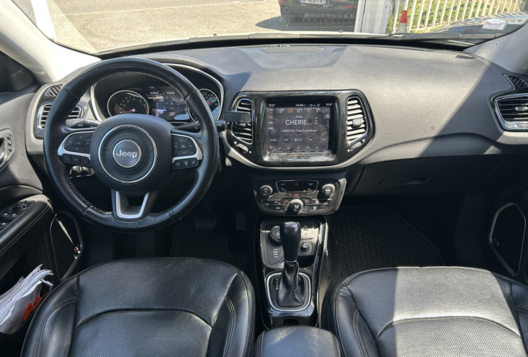 Jeep Compass II 1.4 MULTIAIR 170 Ch LIMITED 4WD AUTO 9 * SIEGES ELECTRIQUES + CHAUFFANTS + VENTILES