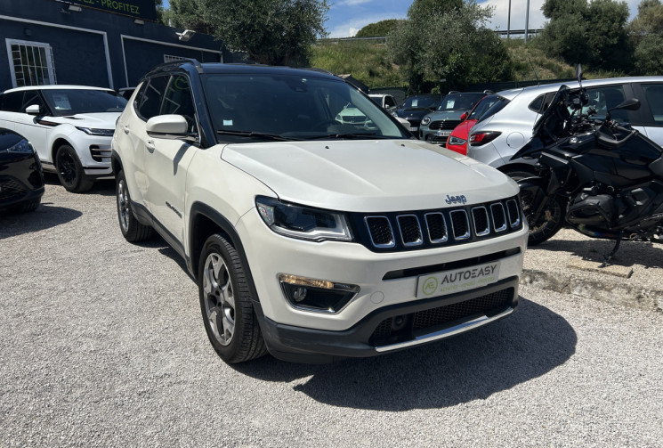 Jeep Compass II 1.4 MULTIAIR 170 Ch LIMITED 4WD AUTO 9 * SIEGES ELECTRIQUES + CHAUFFANTS + VENTILES