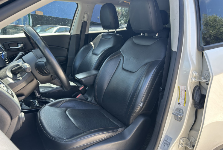 Jeep Compass II 1.4 MULTIAIR 170 Ch LIMITED 4WD AUTO 9 * SIEGES ELECTRIQUES + CHAUFFANTS + VENTILES