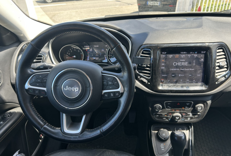 Jeep Compass II 1.4 MULTIAIR 170 Ch LIMITED 4WD AUTO 9 * SIEGES ELECTRIQUES + CHAUFFANTS + VENTILES