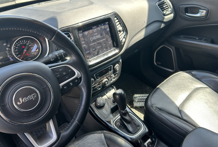 Jeep Compass II 1.4 MULTIAIR 170 Ch LIMITED 4WD AUTO 9 * SIEGES ELECTRIQUES + CHAUFFANTS + VENTILES