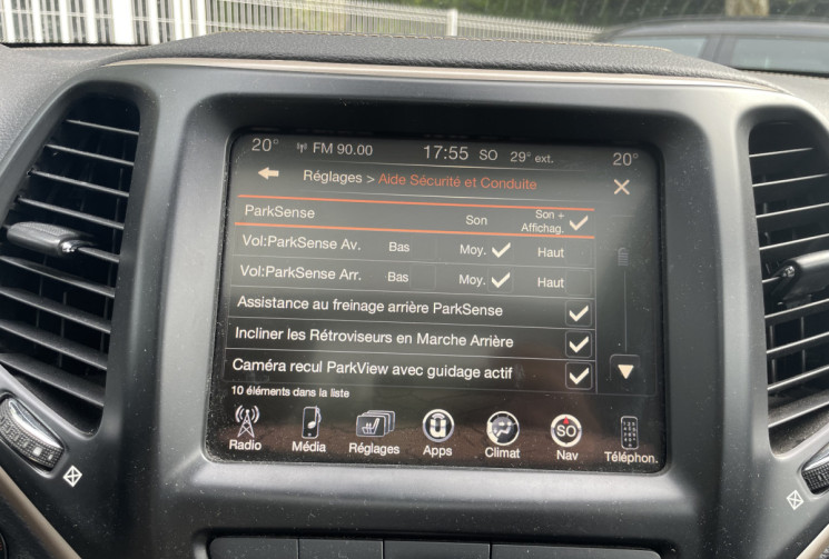 Jeep Cherokee  IV 2.2 MULTIJET 200 ACTIVE DRIVE LIMITED