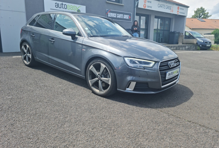 Audi A3 SPORTBACK 2.0 TFSI 190 CH S LINE 