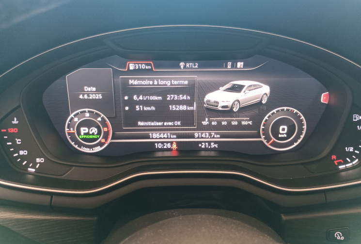 Audi A5 SPORTBACK II  2.0 TDI 16V S-Tronic 190 cv Boîte auto Sportback 
