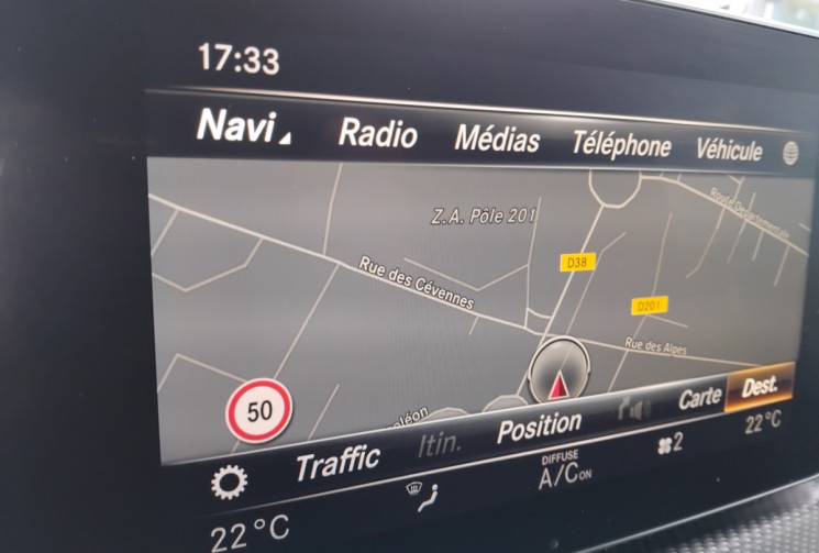 Mercedes CLASSE V 220 d Long FASCINATION 7G-Tronic - 7 PLACES