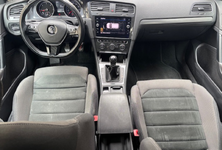 Volkswagen Golf 1.6 TDI 115cv Confortline origine France FEUX LED/SIEGE CHAUFFANT/SIEGE MASSANT/